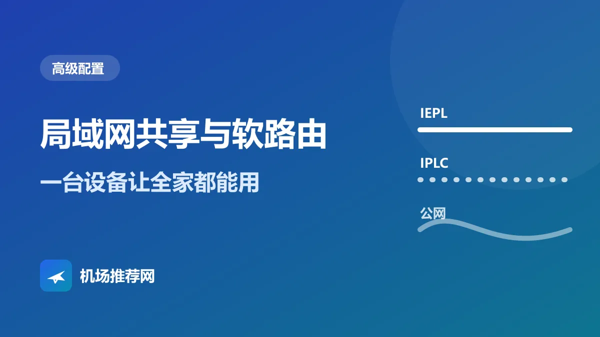局域网共享与软路由封面